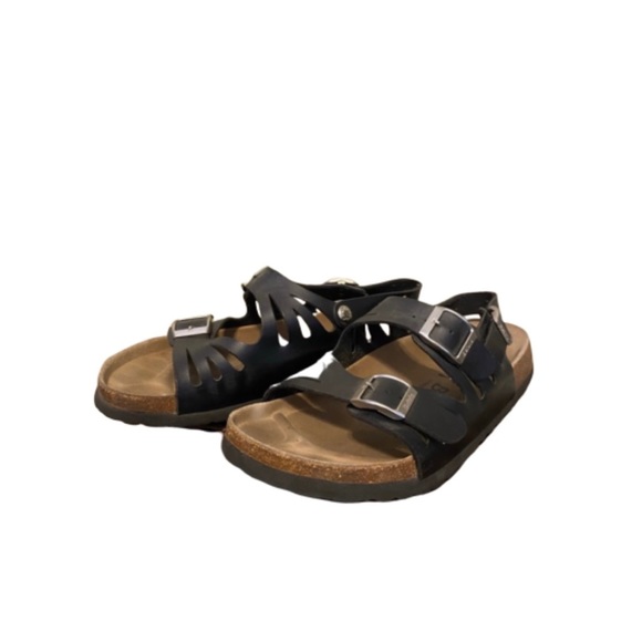 Birkenstock Shoes - Birkenstock’s black ankle strap betula